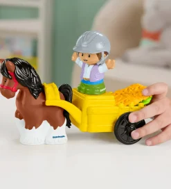Stablelegetøj|Babylegetøj-Fisher-Price Legetøj - Little People - Friendly Horse Stable