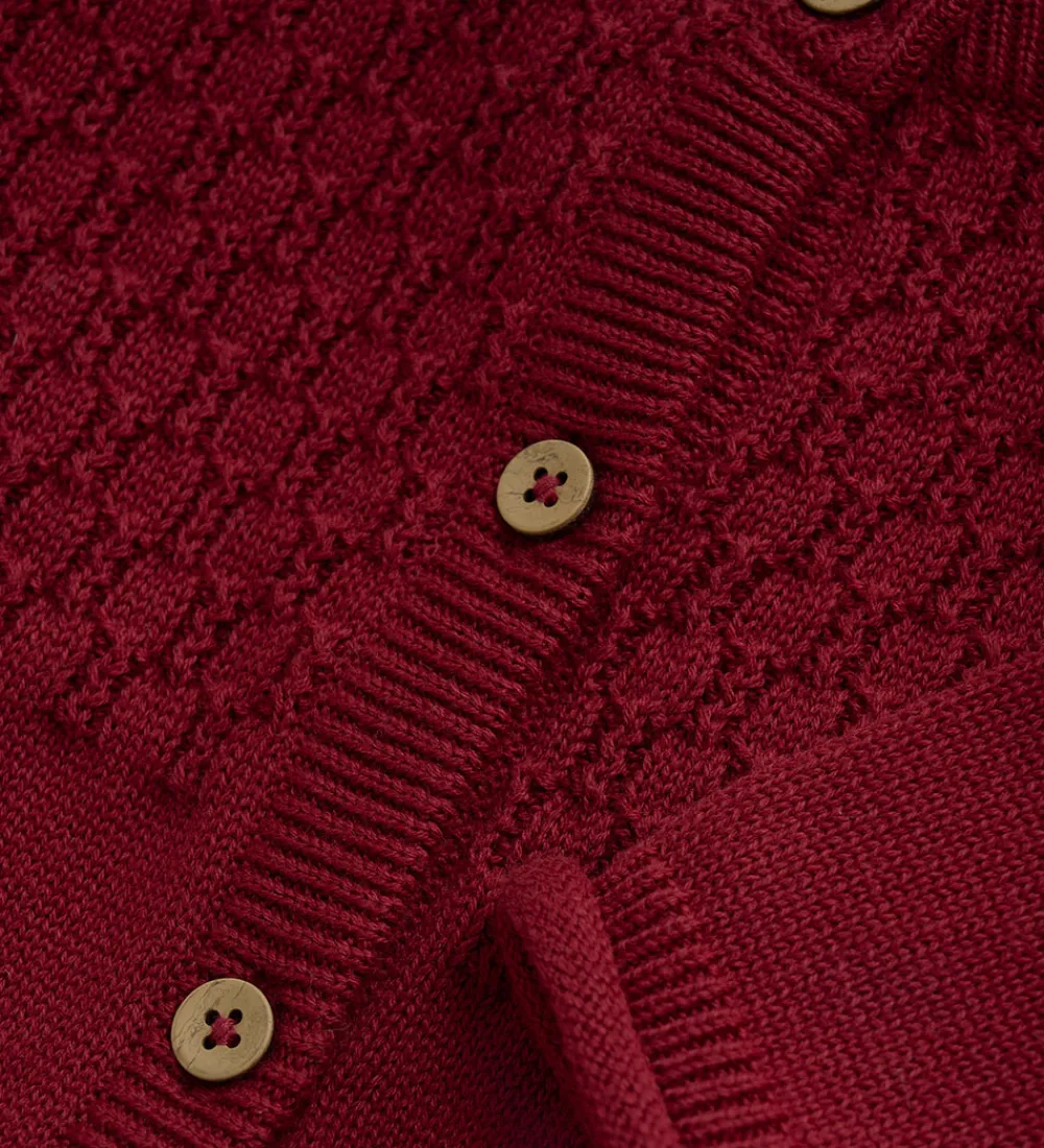 Cardigans-Fixoni Cardigan - Strik - Syrah