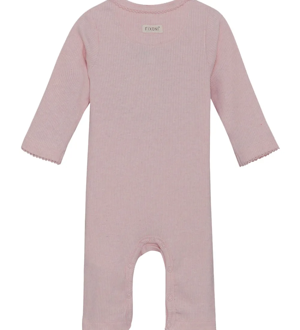 Fixoni Heldragter*Heldragt - Rib - Pale Mauve Melange