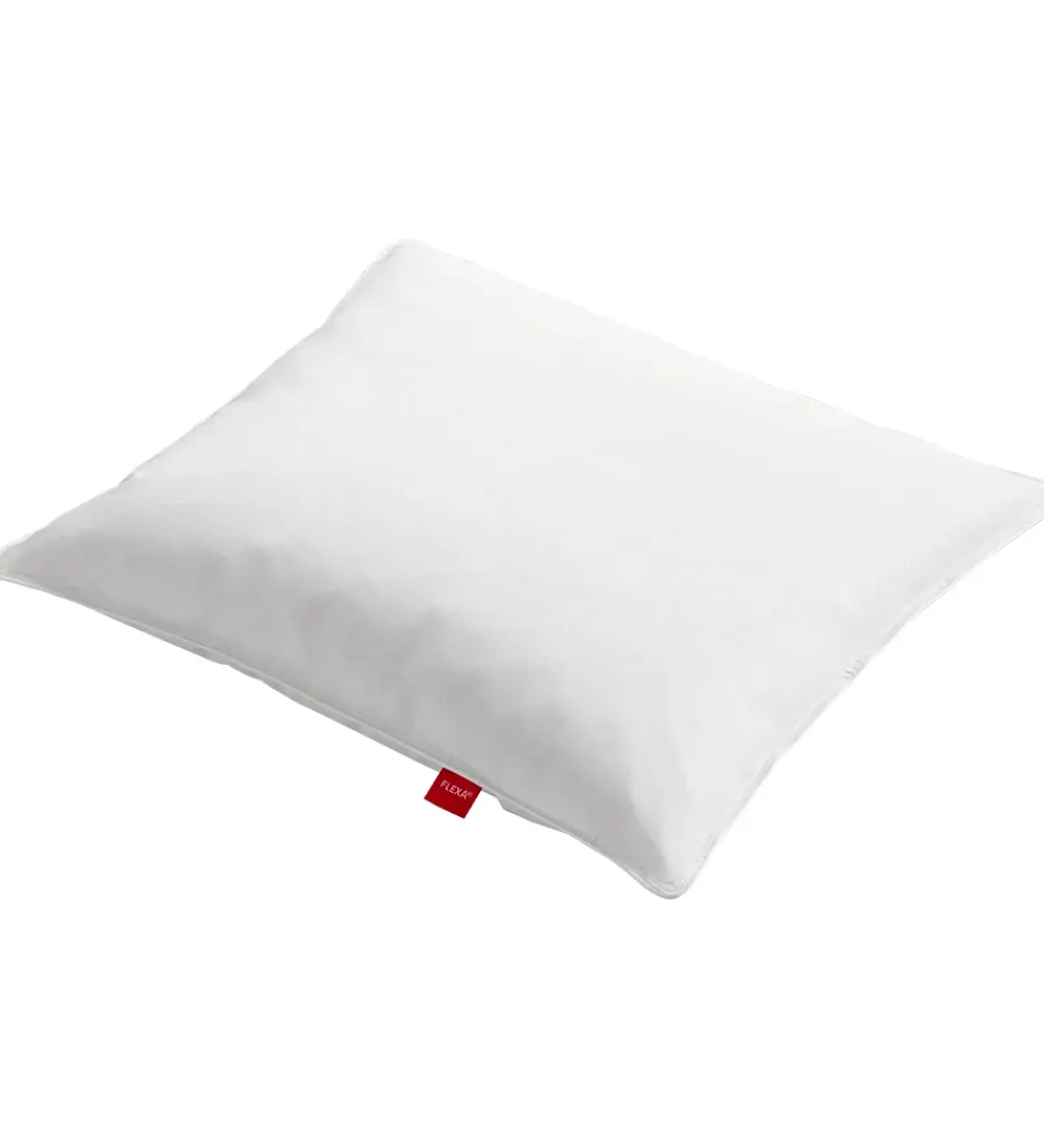 Flexa Hovedpuder|Hovedpuder*Hovedpude - Andedun - 60x63 cm - Sleep - Hvid