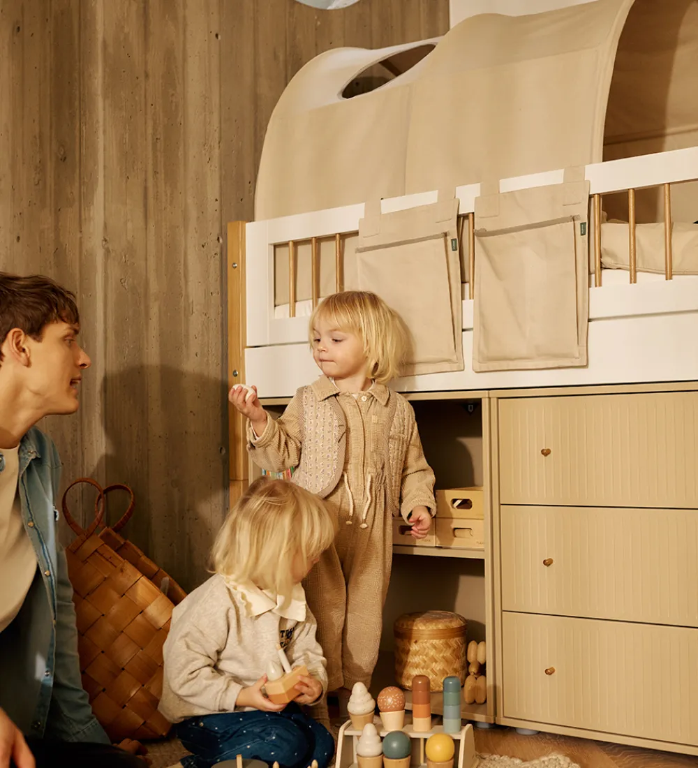 Flexa Kommoder|Møbler*Kommode - Saga - 75x74 cm - Oat/Egetræ