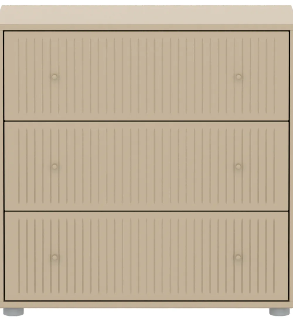 Kommoder|Møbler-Flexa Kommode - Saga - 75x74 cm - Oat