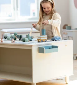 Borde-Flexa Legebord - Play - Warm Grey/Birch Plywood