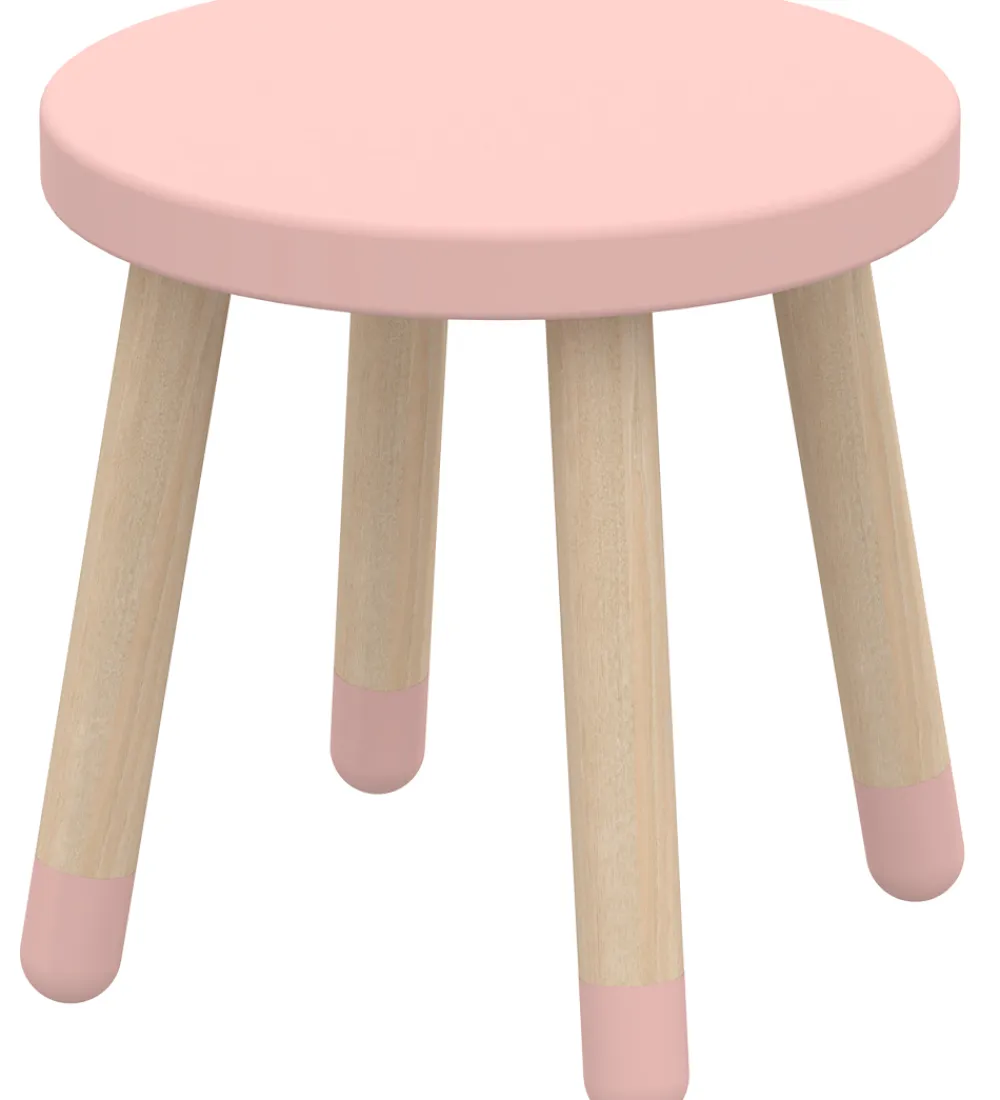 Flexa Stole|Skamler*Taburet - Dots - 30x30 cm - Blushing Pink