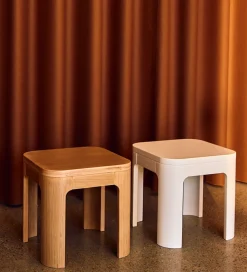 Stole|Møbler-Flexa Taburet - Nova - 30x30 cm - Cream
