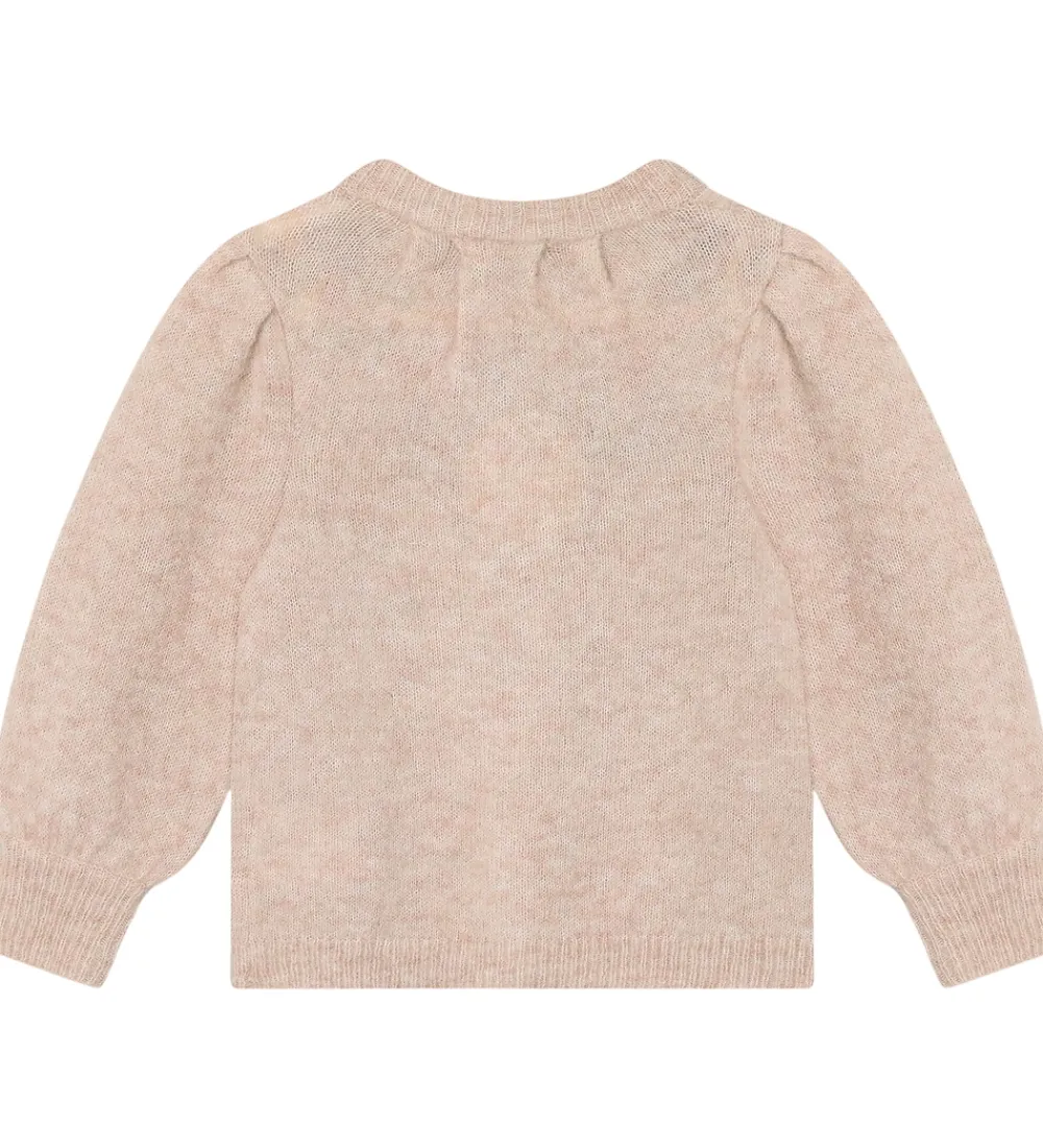 Striktrøjer-Fliink Cardigan - Strik - Uld/Nylon - Star - Peach Whip