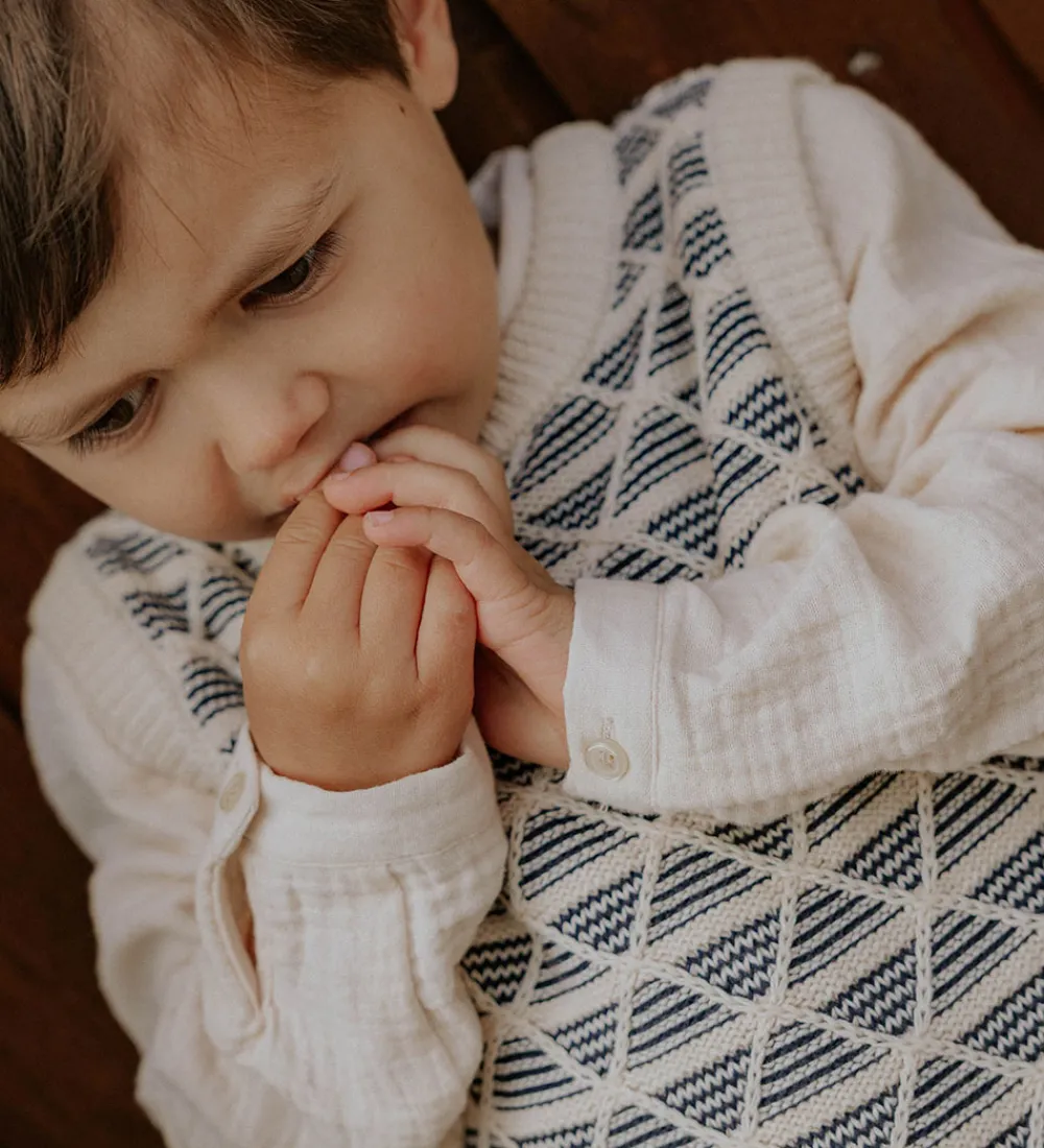 Skjorter-Fliink Skjorte - Musselin - Elmo - Sandshell