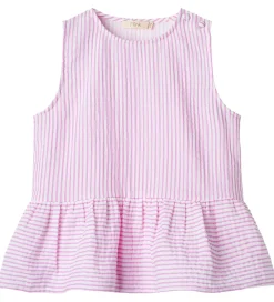 Fliink Toppe*Top - Ciao - Cloud Dancer/Pink Stripe