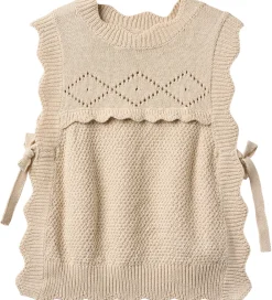 Veste-Fliink Vest - Strik - Lovely - Sandshell