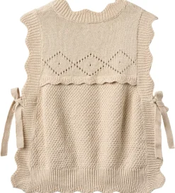 Veste-Fliink Vest - Strik - Lovely - Sandshell