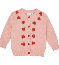 Flöss Striktrøjer*Cardigan - Strik - Aya - Warm Pink