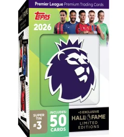 Samlekort-Fodboldkort - Topps Premier League - Super Tin Ass - 3 Super Tin