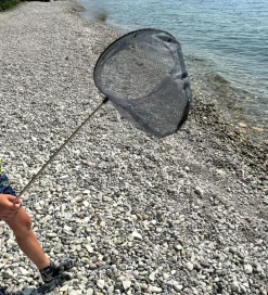 Strandlegetøj-Follow the Duck Net - Telescopic Net - Anthracite Grey
