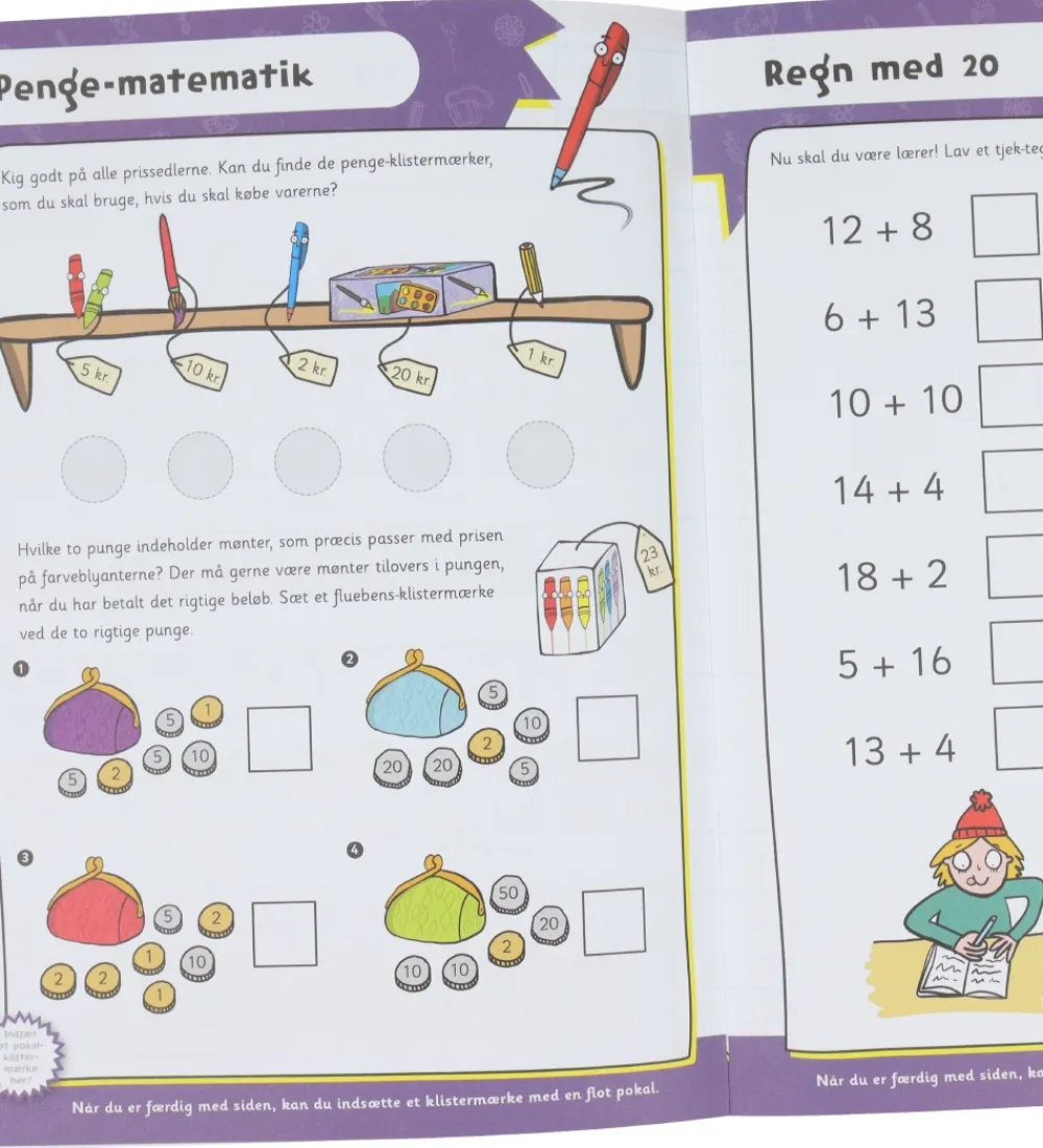 Forlaget Bolden Læringsbøger*Aktivitetsbog - Leg og Lær: Matematik - Dansk