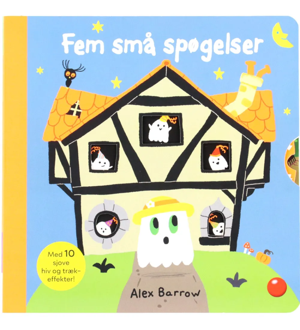 Bøger-Forlaget Bolden Bog m. Effekter - 5 Små Spøgelser - DA