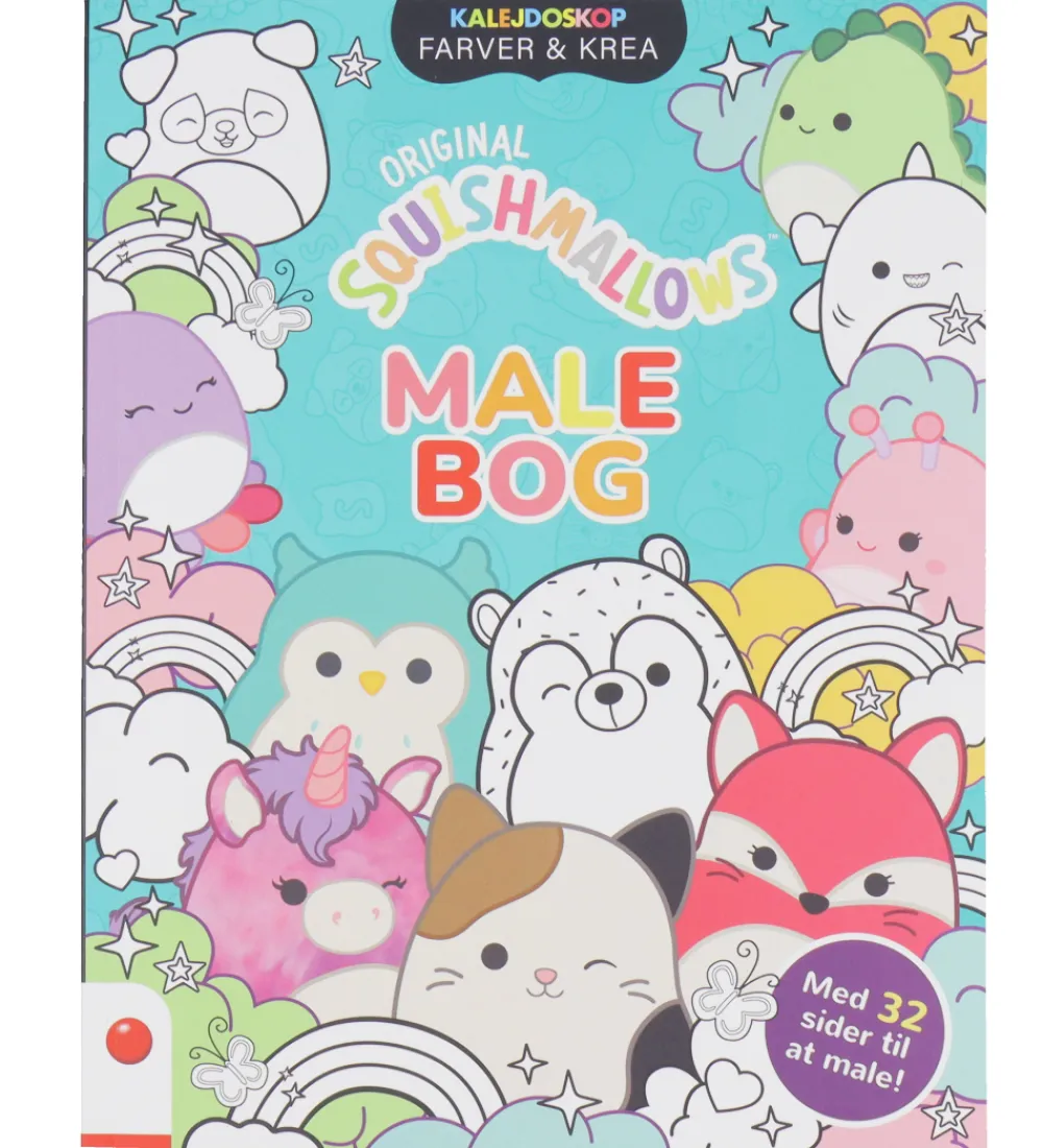 Malebog-Forlaget Bolden Malebog - Squishmallows malebog
