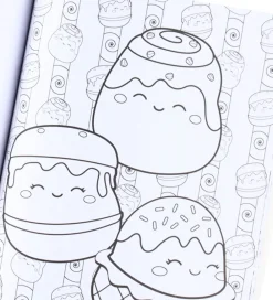Malebog|Kreativ Leg-Forlaget Bolden Malebog - Sååå Cute! - Original Squishmallows