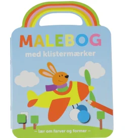Malebog-Forlaget Bolden Malebog m. Klistermærker - Flyver