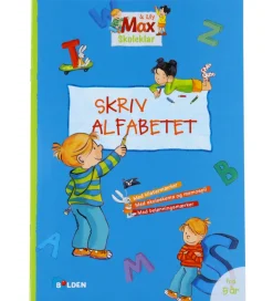 Forlaget Bolden Læringsbøger*Opgavebog - Skoleklar: Skriv Alfabet - Dansk