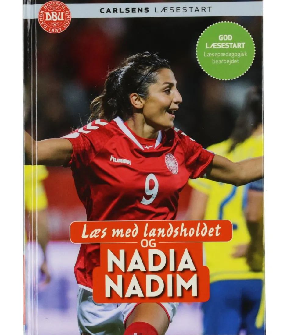 Forlaget Carlsen Læringsbøger*Bog - Læs Med Landsholdet og Nadia Nadim