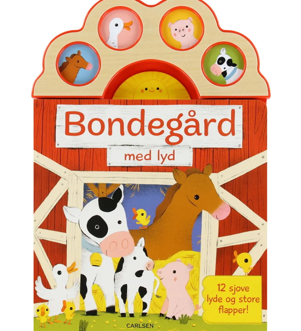 Bøger-Forlaget Carlsen Bog m. Lyd - Bondegård med Lyd