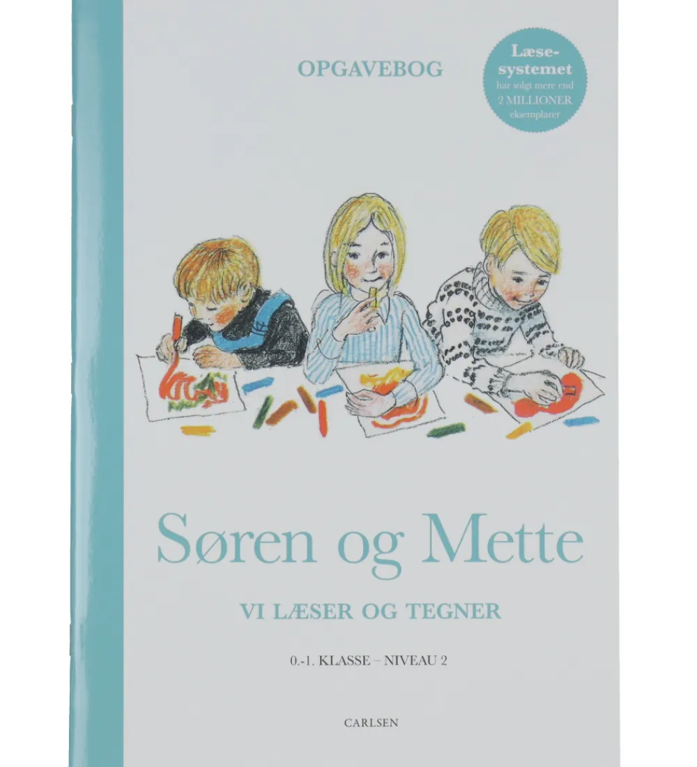 Forlaget Carlsen Læringsbøger*Opgavebog - Søren og Mette Vi Læser og Tegner -