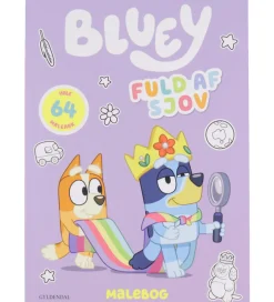 Forlaget Gyldendal Malebog*Malebog - Bluey - Fuld Af Sjov