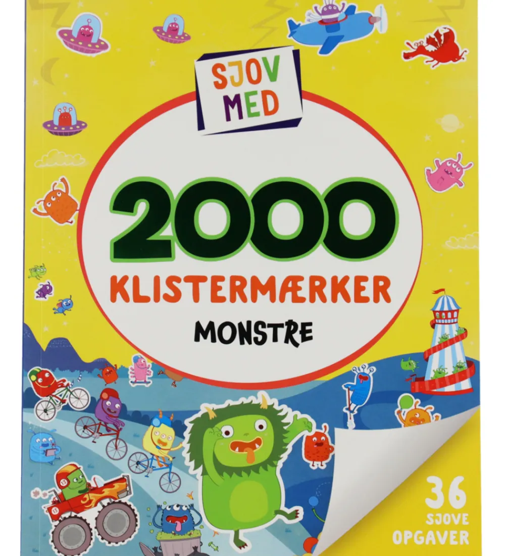 Forlaget Tukan Kreativ Leg|Bøger*Aktivitetsbog - Monstre - DA