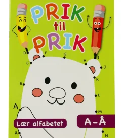 Forlaget Tukan Kreativ Leg|Bøger*Aktivitetsbog - Prik Til Prik - A-Å - DA