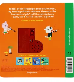 Bøger-Forlaget Tukan Bog m. Lyd - Min Lille Musikbog - Musikinstrument