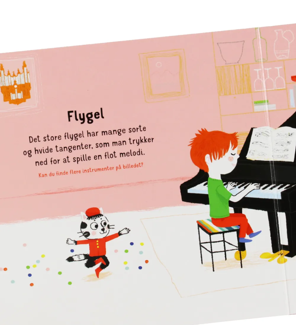 Bøger-Forlaget Tukan Bog m. Lyd - Min Lille Musikbog - Musikinstrument