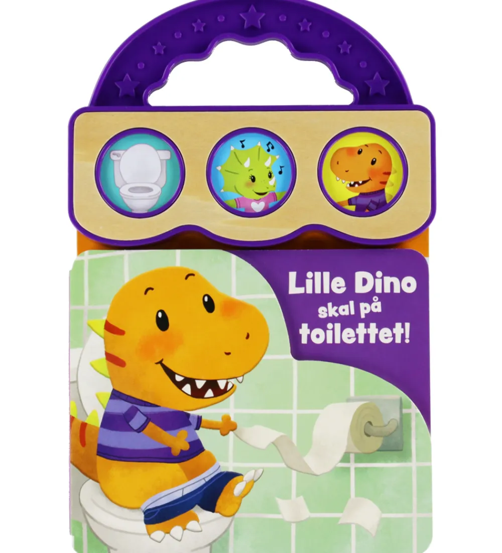 Forlaget Tukan Bøger*Bog m. Lyd - Lille Dino Skal På Toilettet - DA