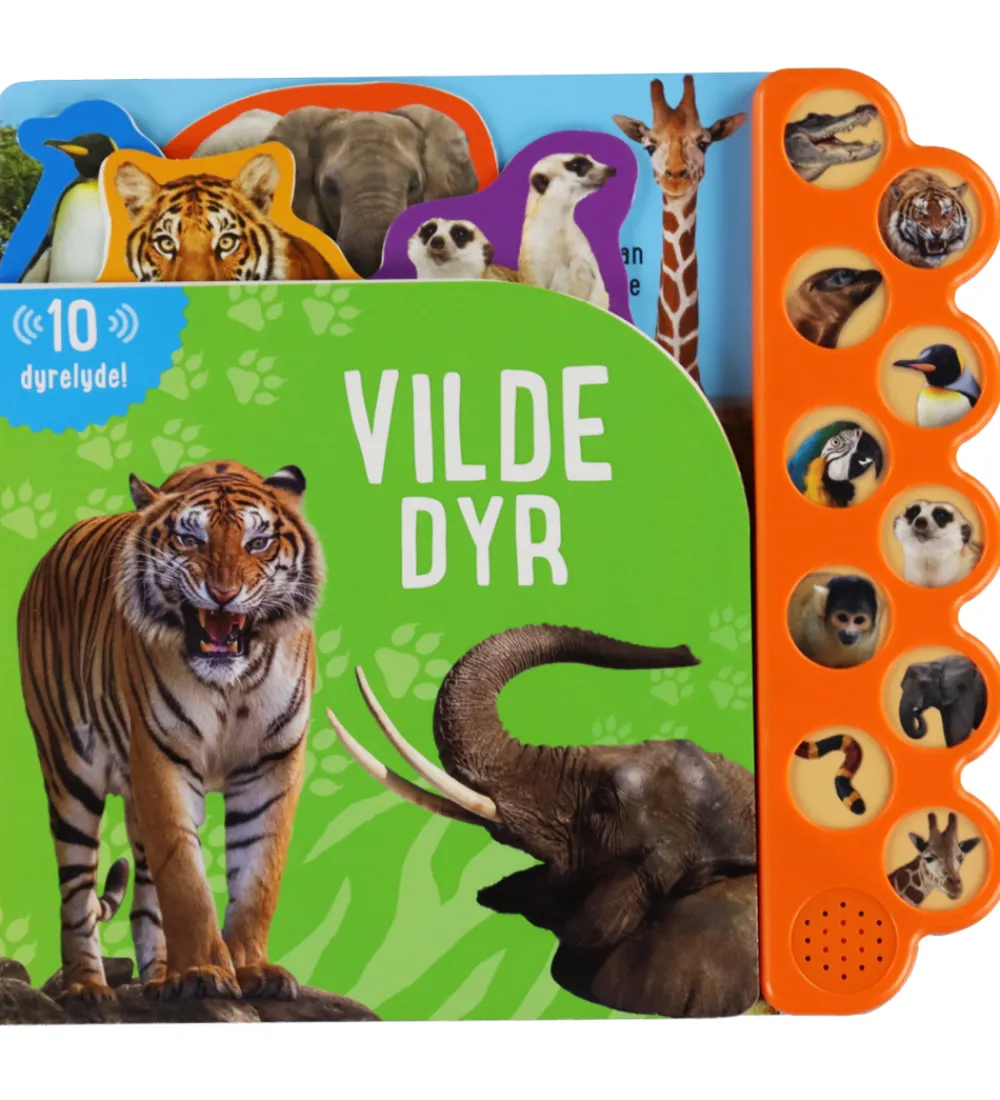 Forlaget Tukan Bøger*Bog m. Lyd - Vilde Dyr - DA