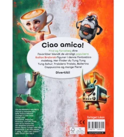 Forlaget Tukan Malebog|Kreativ Leg*Malebog - Italian Brainrot