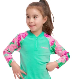Svømmetøj-Funkita Badebluse - UV50+ - Zippy - Tropic Palm