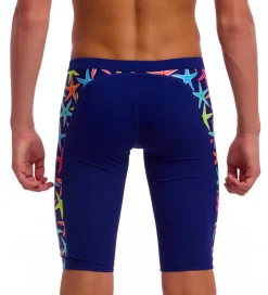 Svømmetøj|Svømning-Funkita Badebukser - Training Jammers - UV50+ - Starry Night