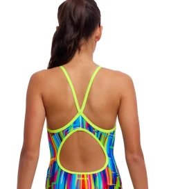 Svømmetøj*Funkita Badedragt - Diamond Back - UV50+ - The Glitch
