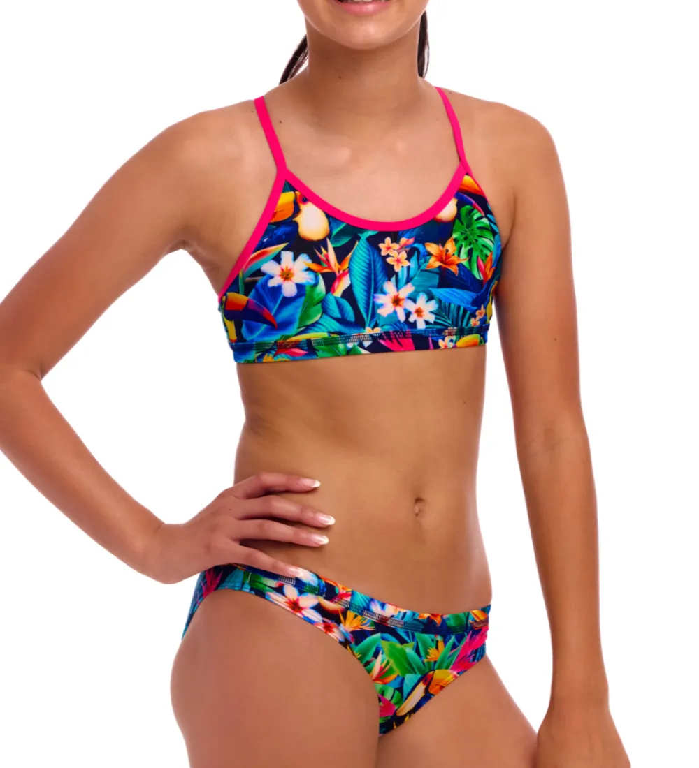 Svømmetøj|Svømning-Funkita Bikini - Racerback - UV50+ - Birdie Wordie