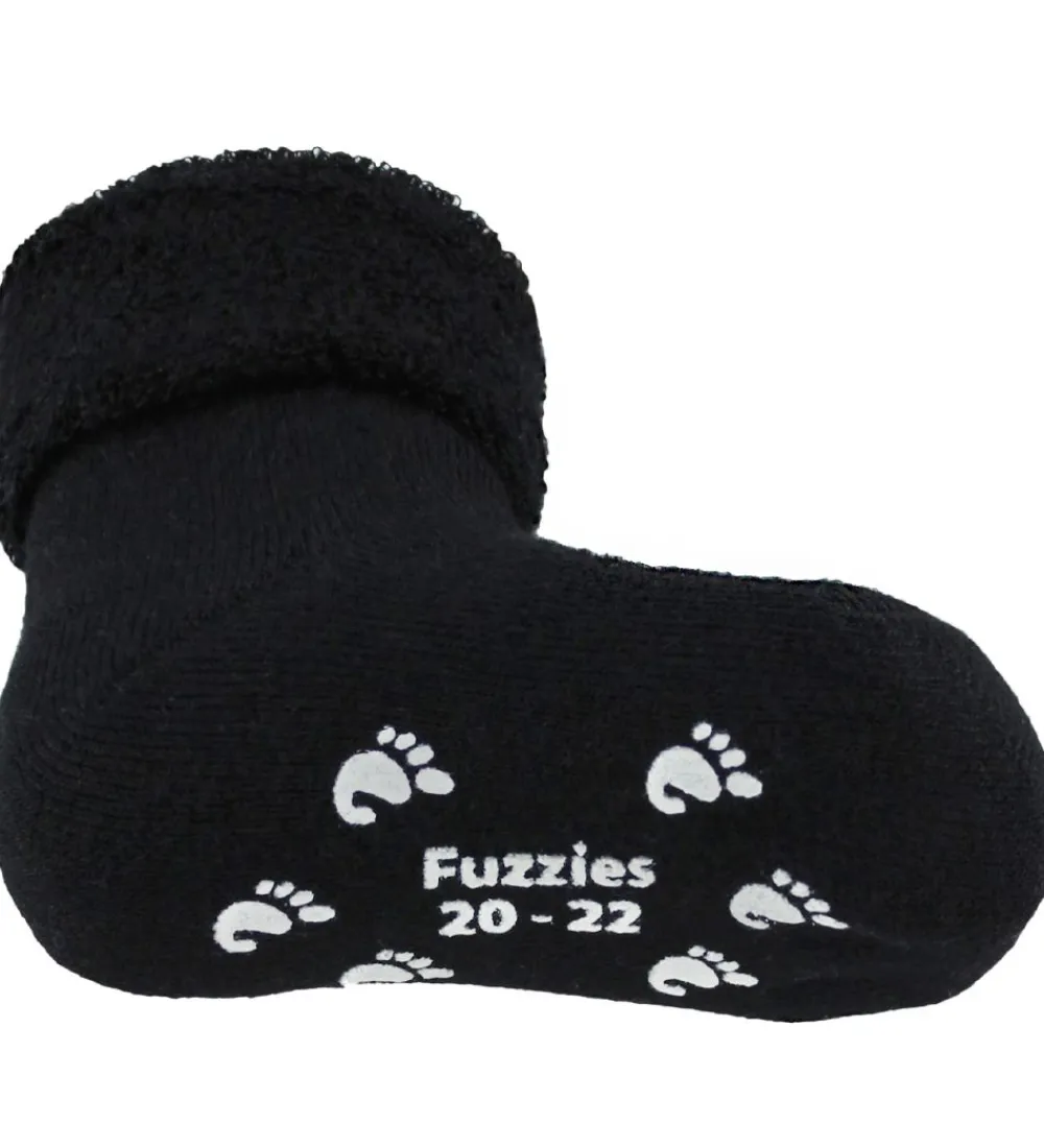 Strømper-Fuzzies Skridsikre Strømper - Sort
