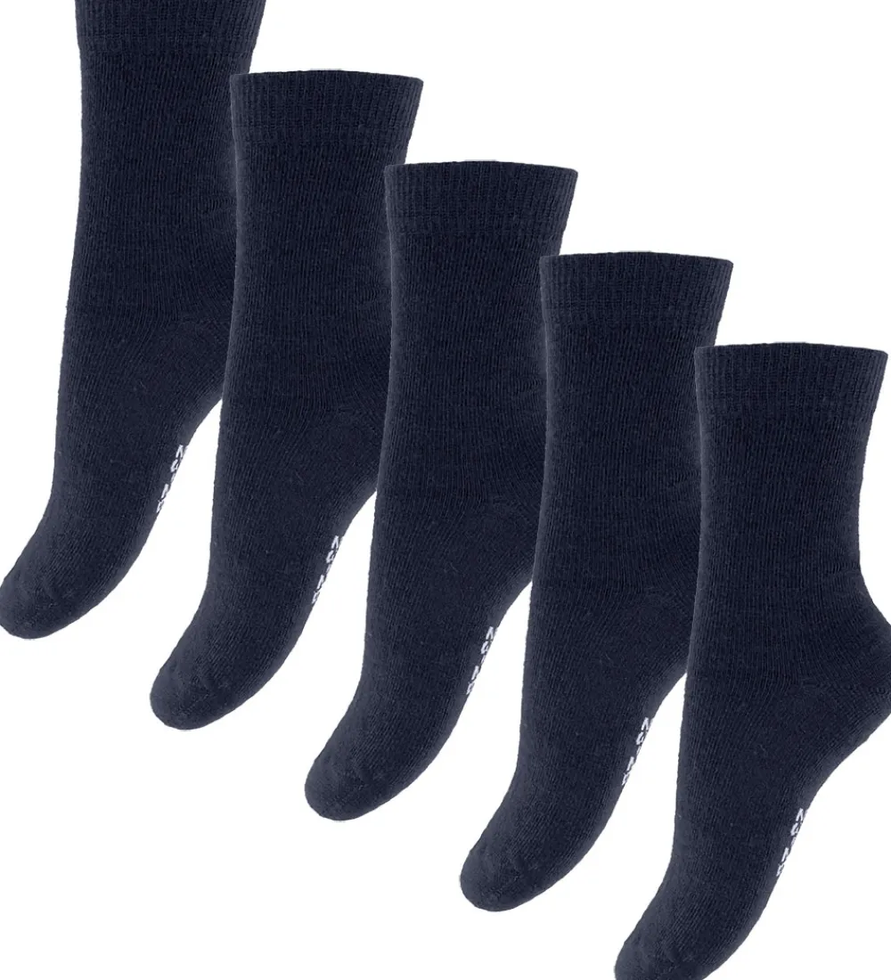 Strømper-Fuzzies Strømper - 5-pak - Navy