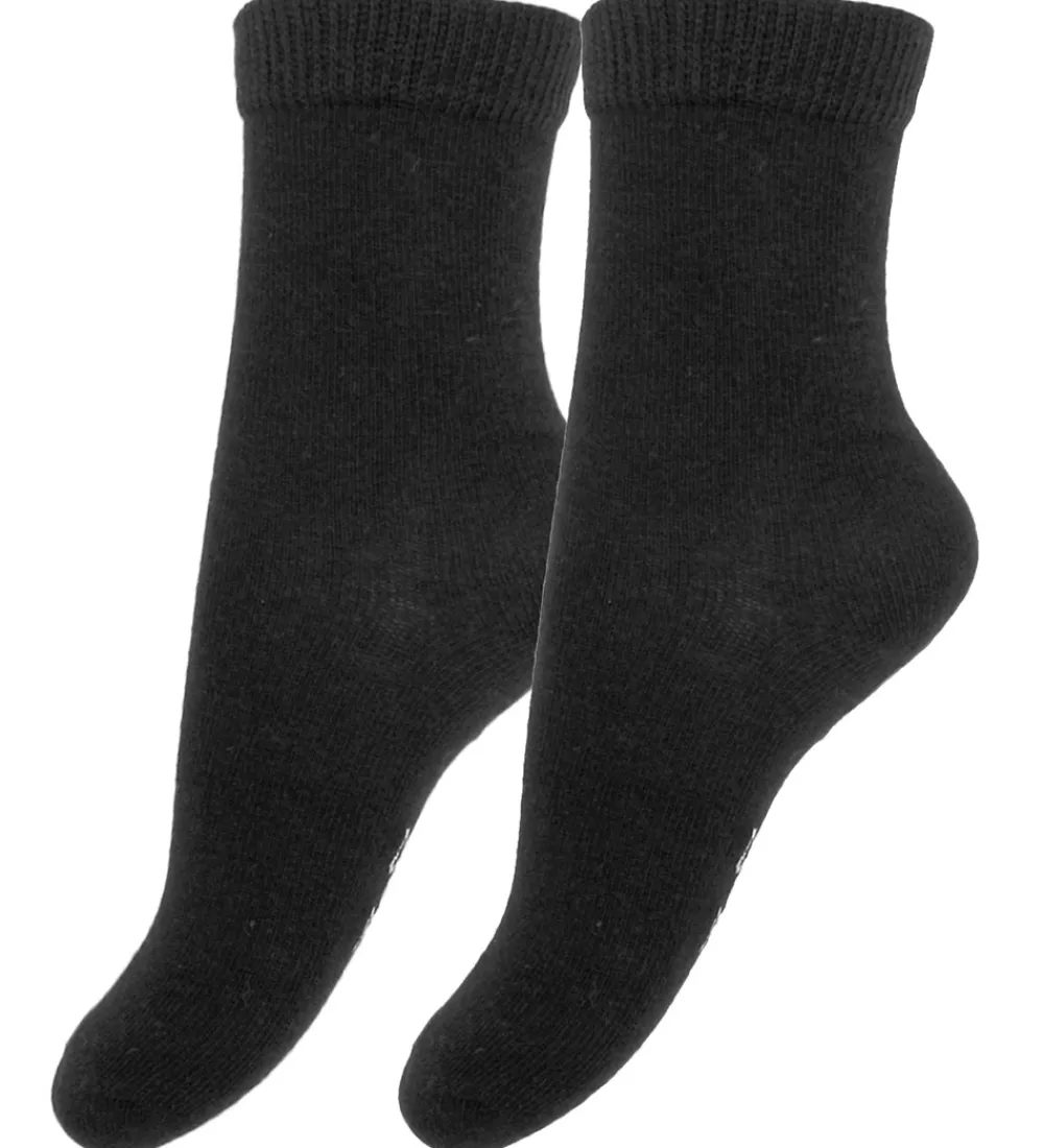 Strømper-Fuzzies Strømper - 2-Pak - Sort