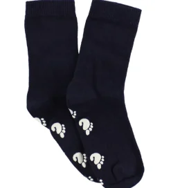 Strømper-Fuzzies Strømper m. Antiskrid - Navy