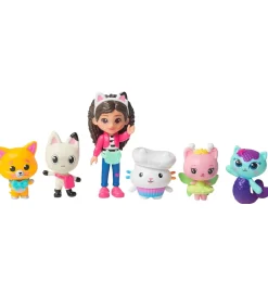 Gabby's Dollhouse Figurer*Legetøj - Big Cat-Venture - 6 Figure Giftset