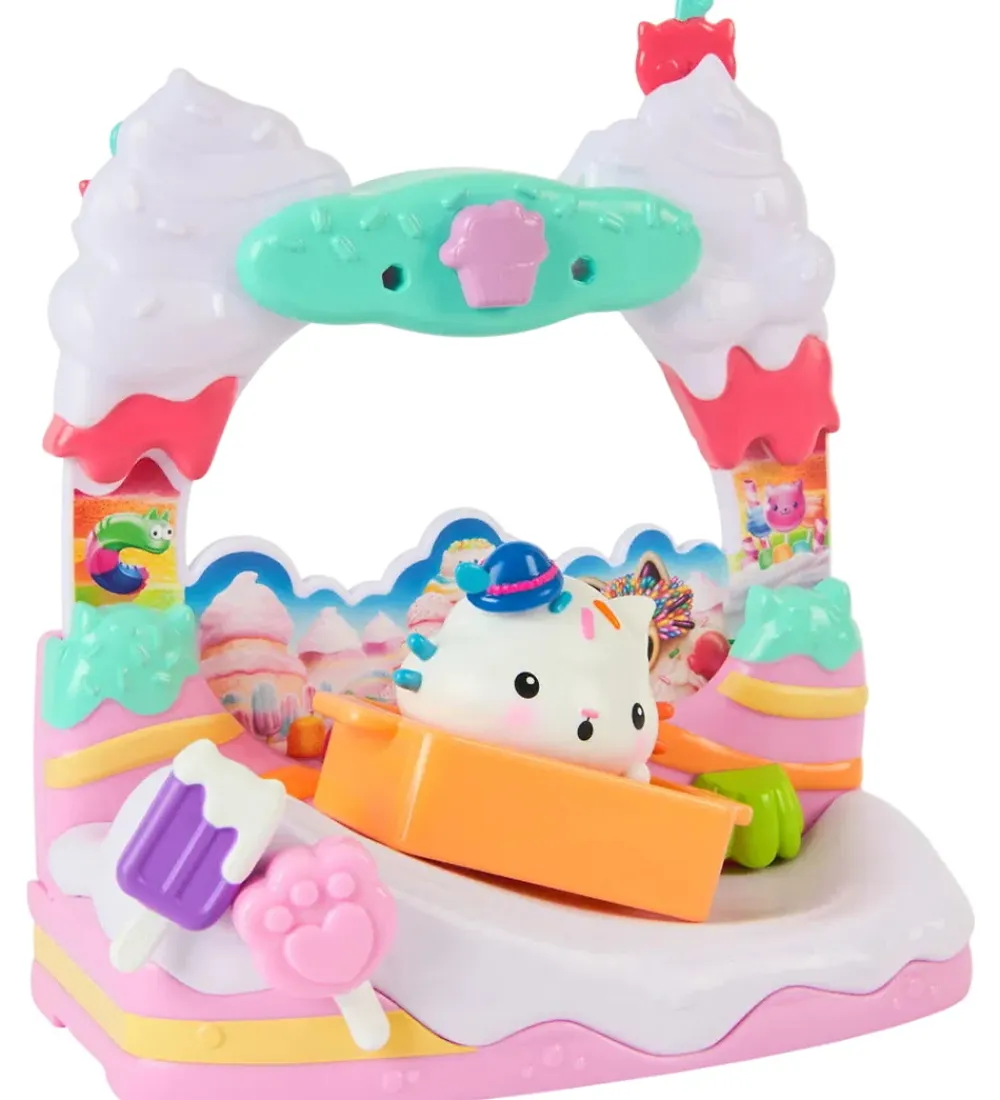 Gabby's Dollhouse Figurer*Legetøj - Cakey Cat's Sweet Treat Balcony