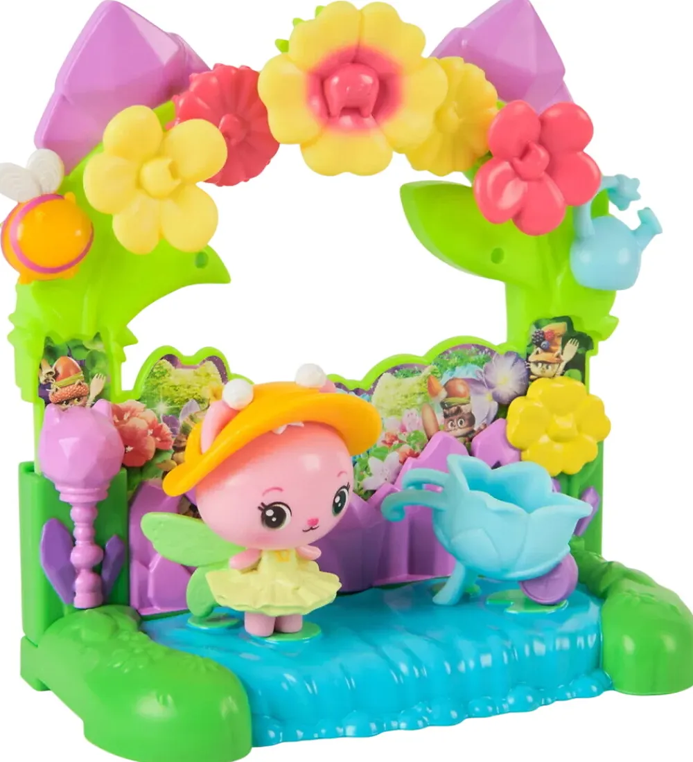 Figurer-Gabby's Dollhouse Legetøj - Queen Kitty Fairy's Garden Balcony