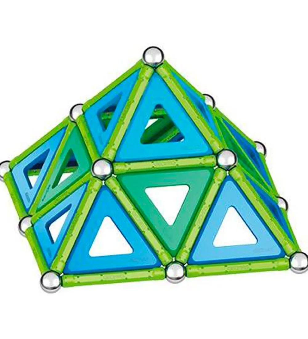 Magnetlegetøj-Geomag Magnetsæt - Classic Panels Recycled - 114 Dele