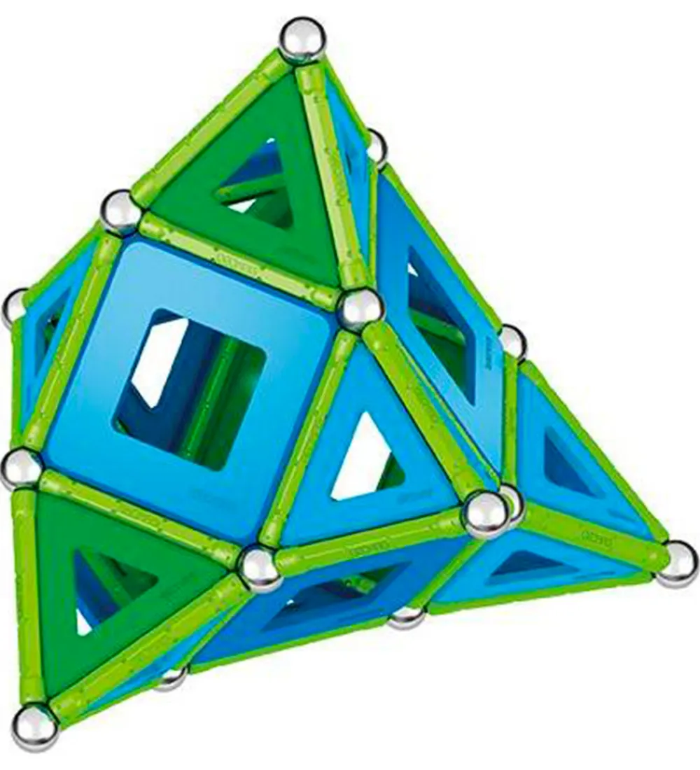 Magnetlegetøj-Geomag Magnetsæt - Classic Panels Recycled - 114 Dele