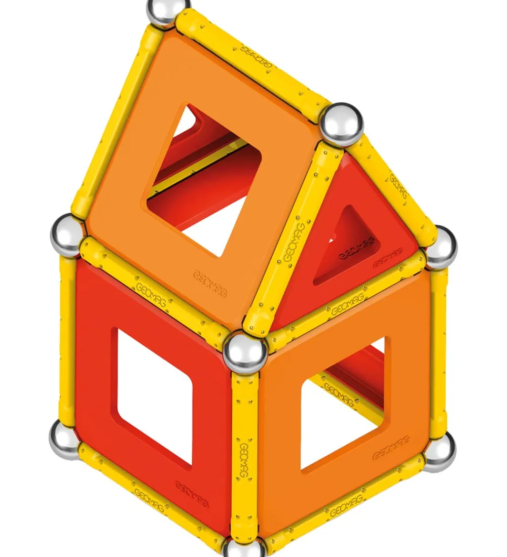 Magnetlegetøj-Geomag Magnetsæt - Classic Panels Recycled - 78 Dele