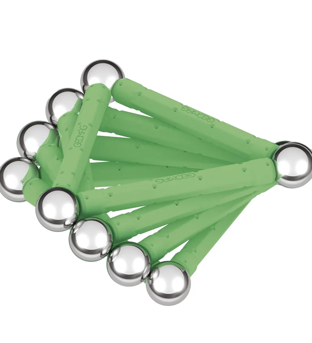 Magnetlegetøj-Geomag Magnetsæt - Glow Recycled - 25 Dele