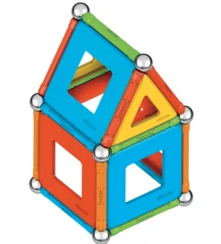 Magnetlegetøj-Geomag Magnetsæt - Supercolor Panels Recycled - 52 Dele